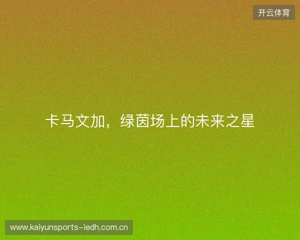 卡马文加，绿茵场上的未来之星